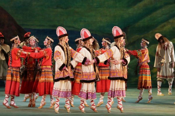 Николай Рерих декорации к весне священной