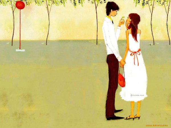 Романтические рисунки о любви