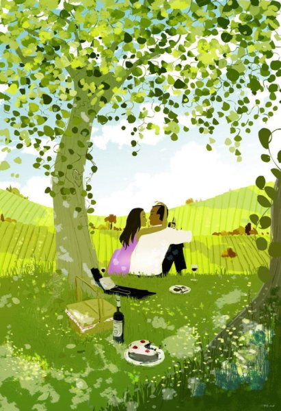 Иллюстрации счастье