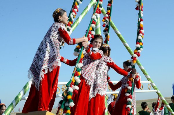 Праздник Новруз в Туркменистане