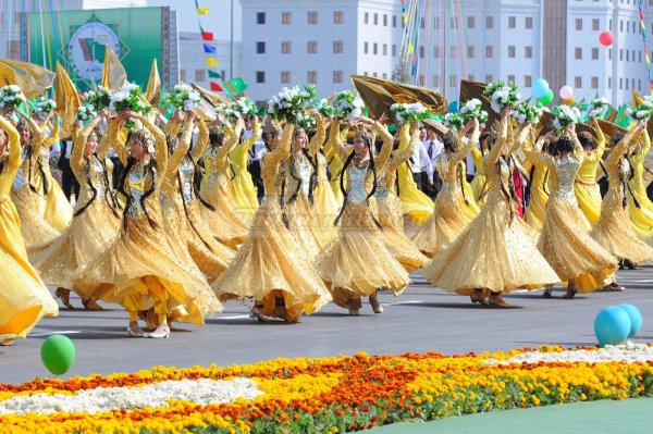 Цветущая пустыня Каракумы
