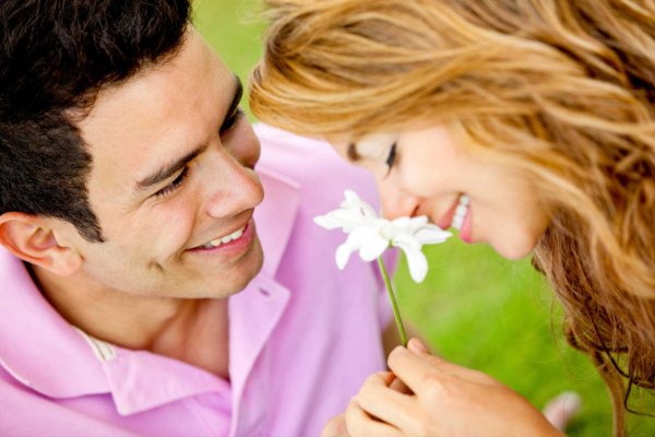 Девушка в цветах