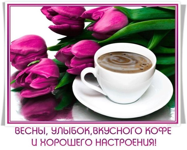 Доброго весеннего вторника