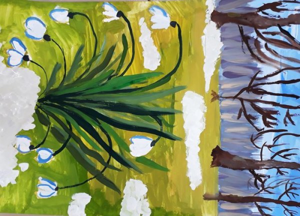 Рисунок Весна пришла