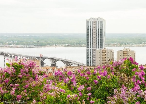 Весна в Саратове