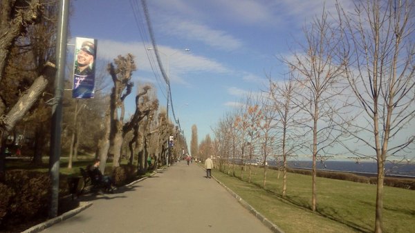 Пешеходная зона Волжская Саратов