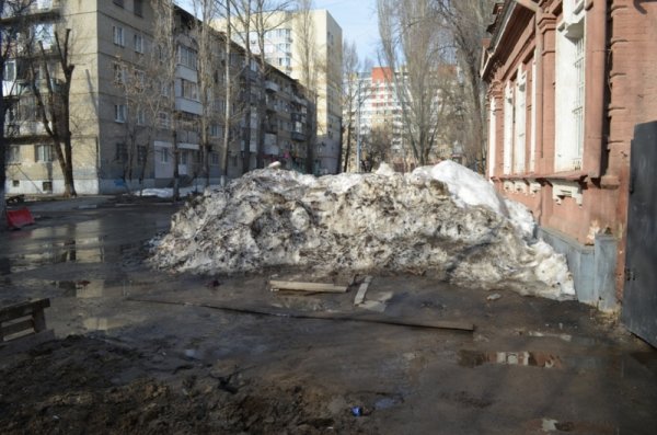 Волга Саратов Весна