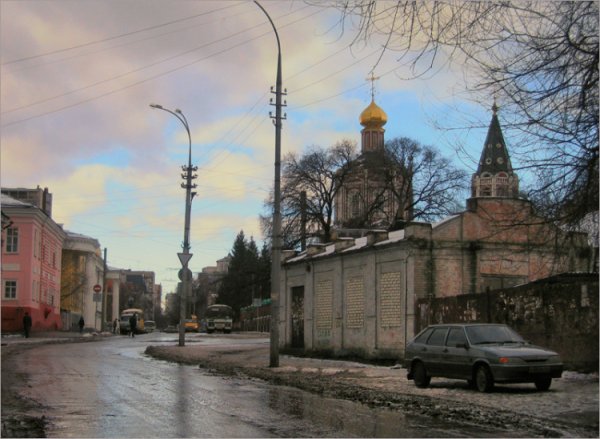 Соколовая гора Саратов весной