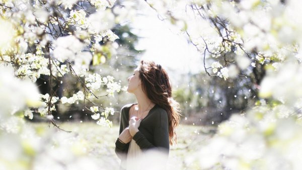 Весеннее настроение любовь