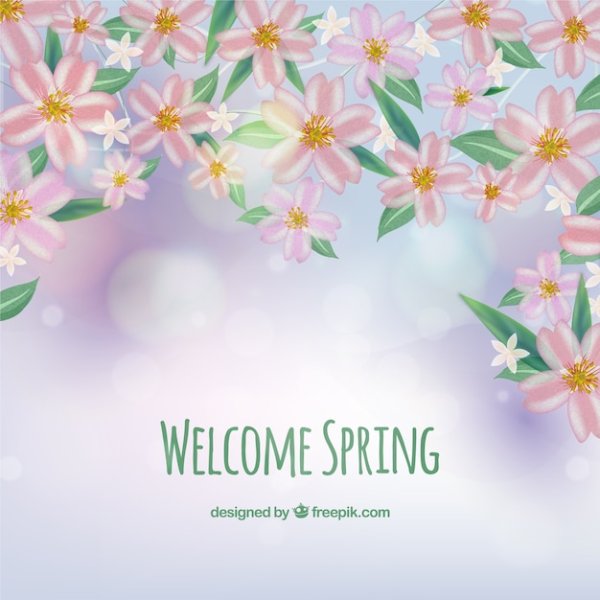 Welcome Spring картинки