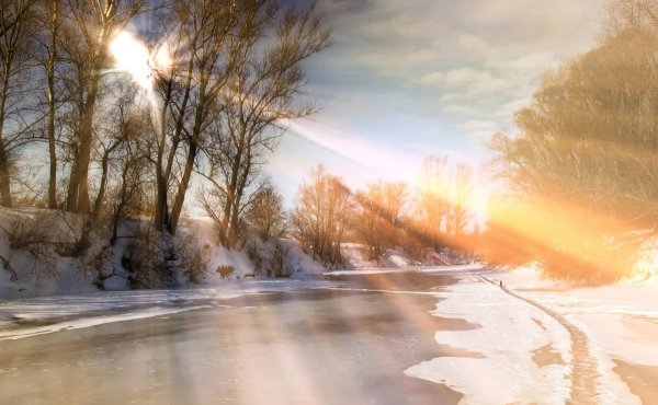 Апрельское солнце