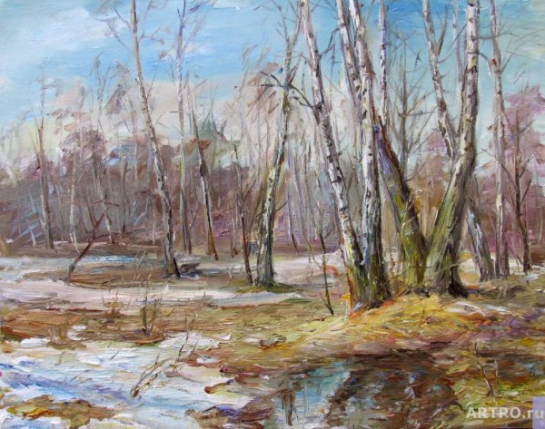 Весна художник сейфулмулюков