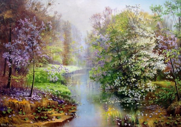 Художник Александр Коваль.пейзажи