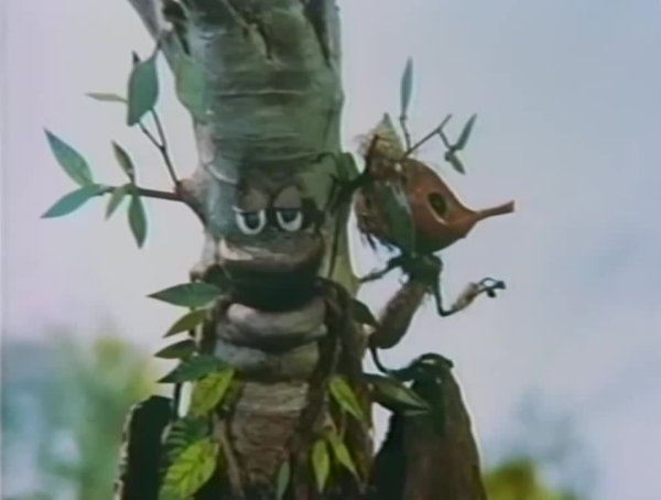 Леший из домовенка Кузи Весна пришла