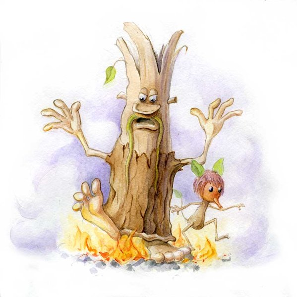 Мультик Домовенок Кузя Леший