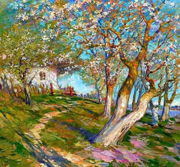 Весна картины художников