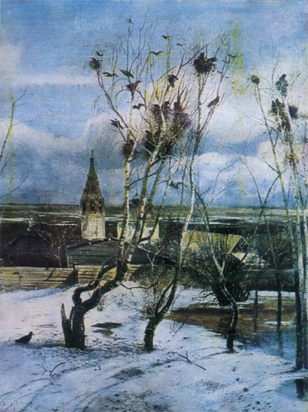 Саврасов Грачи прилетели 1871