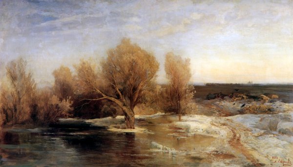 Алексей Кондратьевич Саврасов Весна