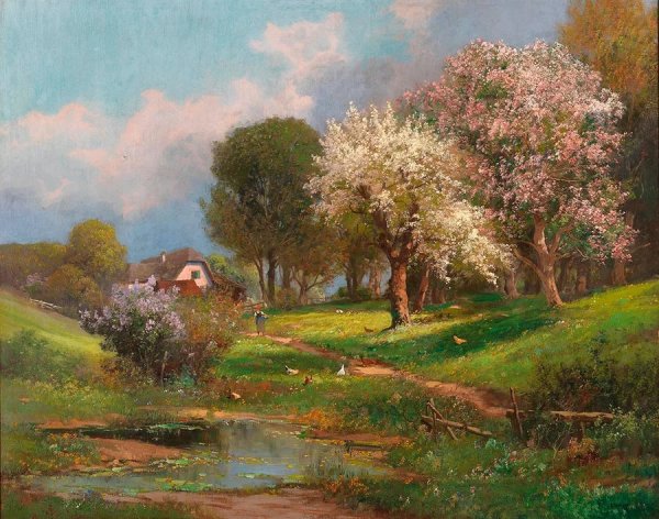 Австрийский художник Alois Arnegger