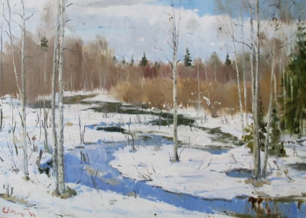 Ричард Александрович Берггольц Весна