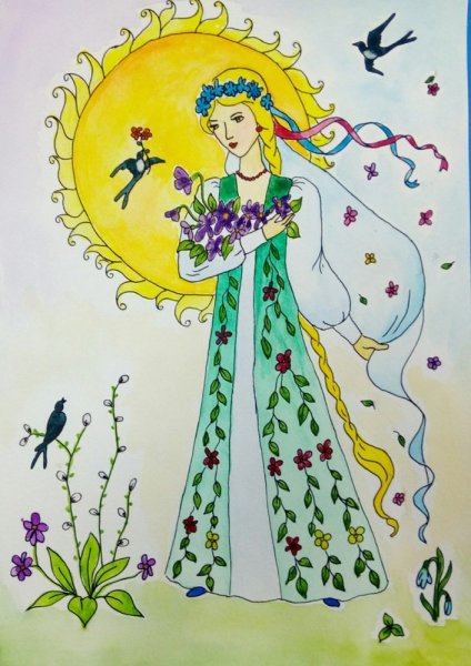 Весна для дошкольников