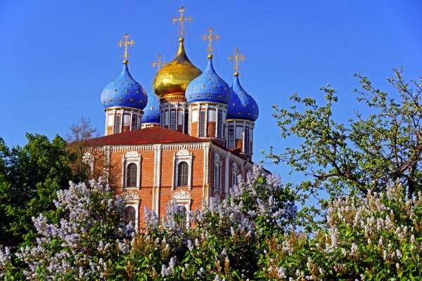 Церковь лето