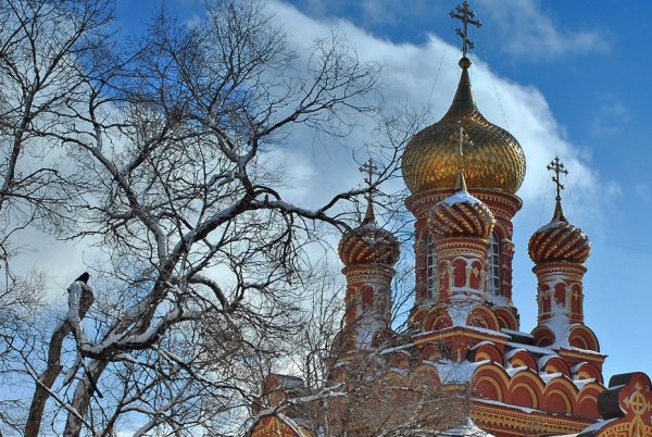 Цветы в храме
