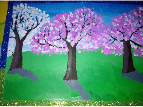 Летнее дерево для детского сада