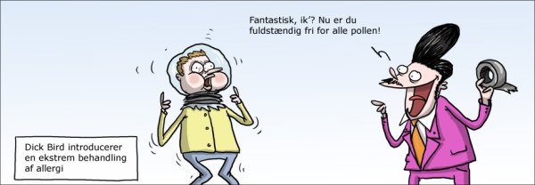 Аллергия карикатура