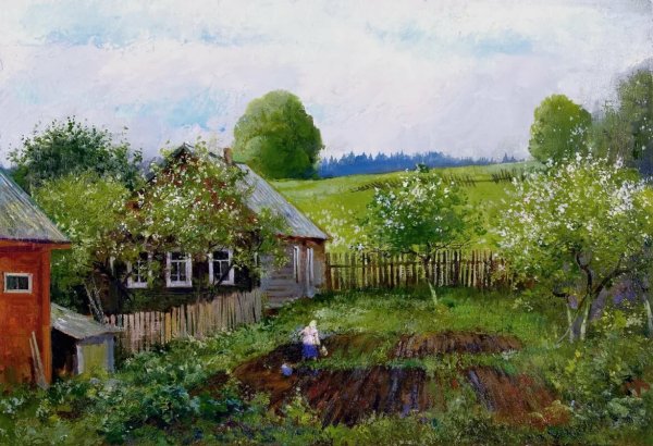 Художник шевелёв Александр-сирень