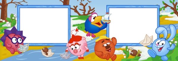 Смешарики весной