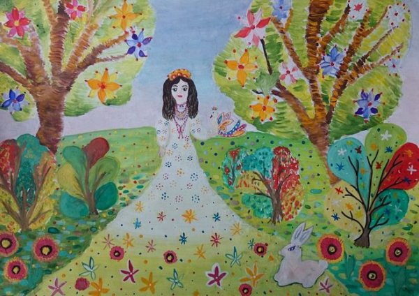 Весенние рисунки