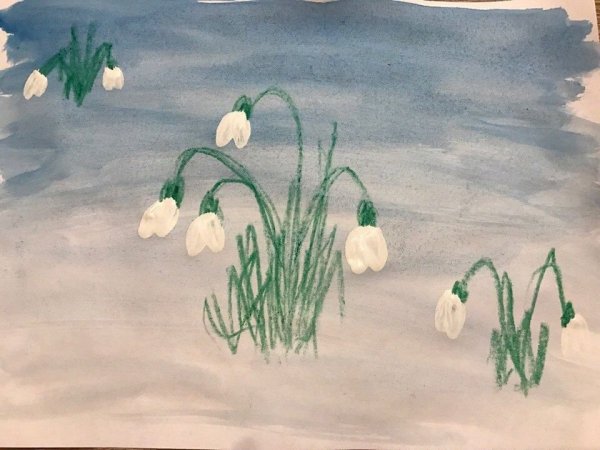 Рисование Весна