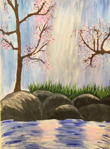 Легкие весенние пейзажи