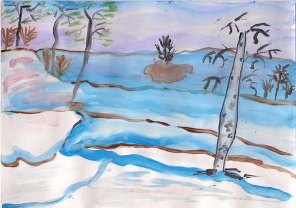 Рисунок к Музыке времена года