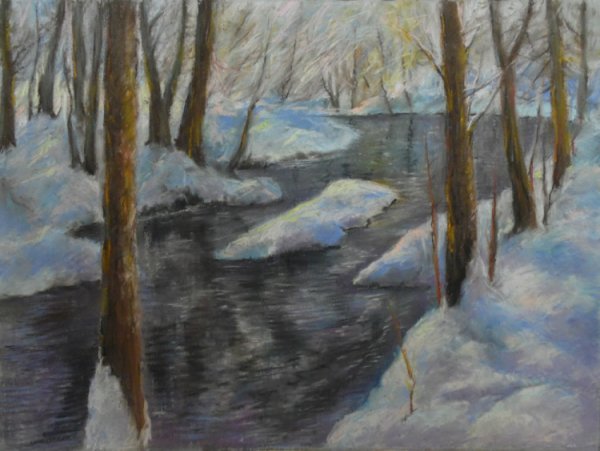 Жаворонок живопись