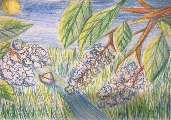 Николай Устинов весенние иллюстрации