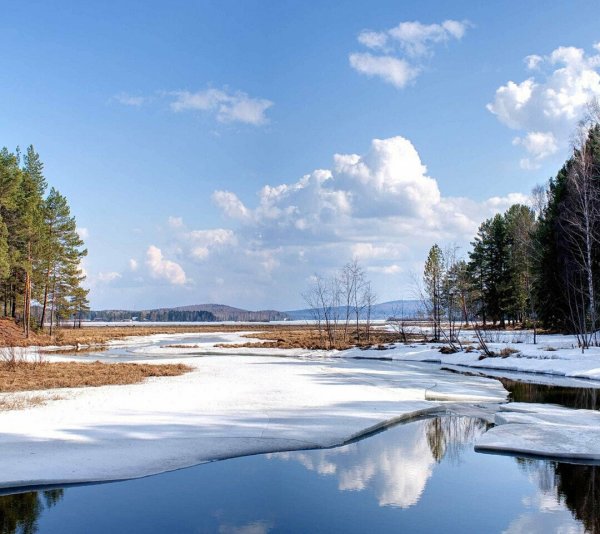 Ранняя Весна в Сибири