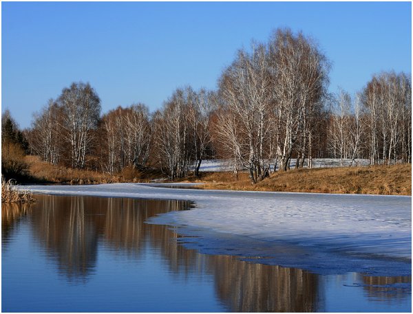 Апрель пейзаж
