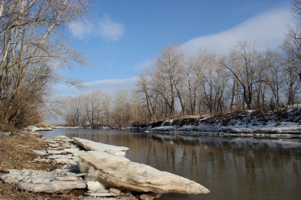 Весна апрель