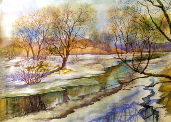 Плещеев Весна