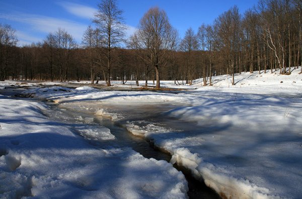 Весеннее снеготаяние