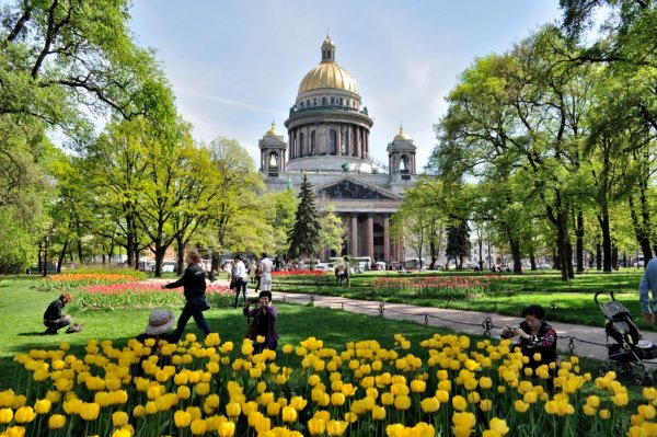 Исаакиевский собор Александровский сад