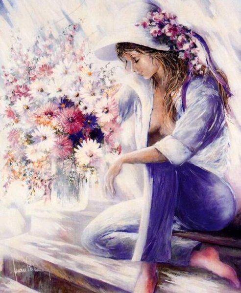 Художник Caroline bonne Muller