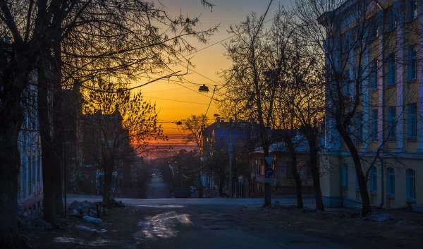 Весна в городе