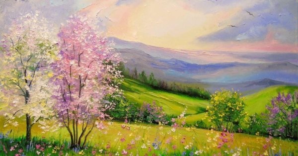 Весенний пейзаж