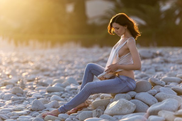 Девушка на Камне