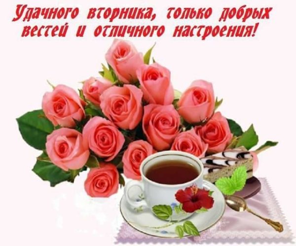 Доброго вторника и хорошего настроения