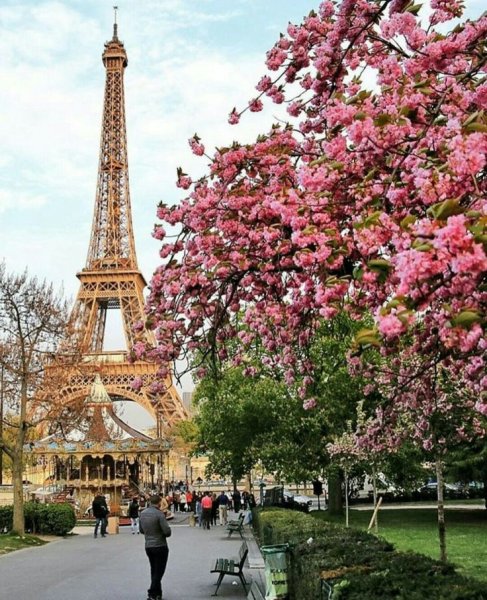 Алмазная мозаика с башней Парижа