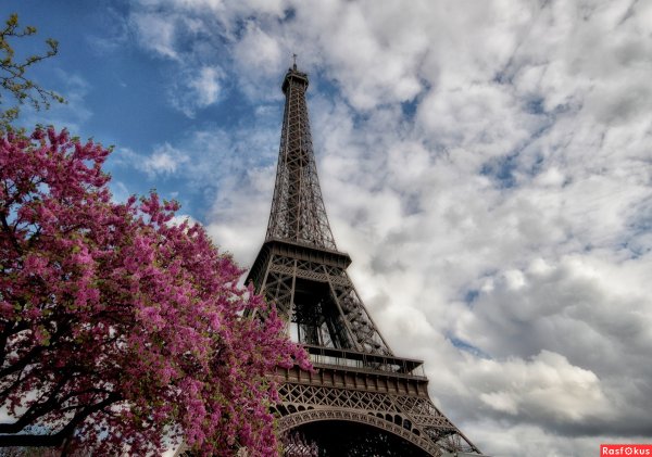 Эйфелева башня в Париже